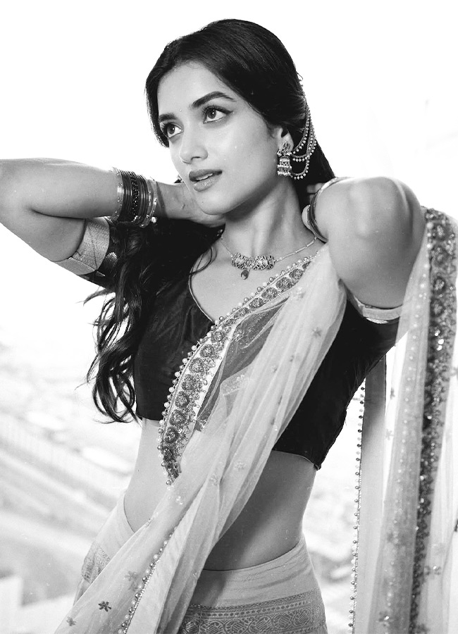 Photos: Bhagyashri Borse Looks Gorgeous in a Half Saree8
