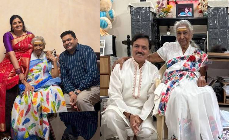 Legendary playback singer S Janaki passed away Photos12