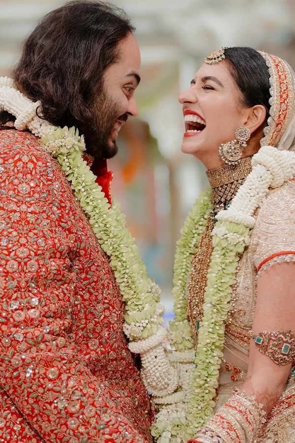 Anant Ambani and Radhika Merchant 2nd wedding Anniversary Photos2