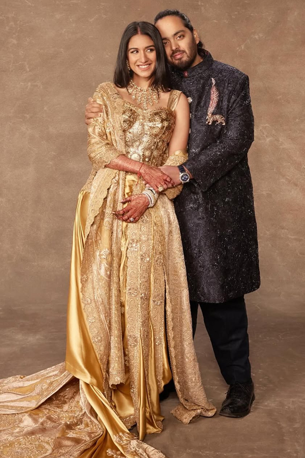 Anant Ambani and Radhika Merchant 2nd wedding Anniversary Photos13