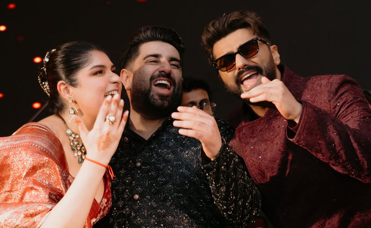 Boney Kapoor Daughter, Anshula Kapoor Wedding Celebrations Photos5