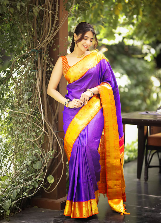 Aishwarya Lekshmi Dazzles in a Stunning Saree Photos5