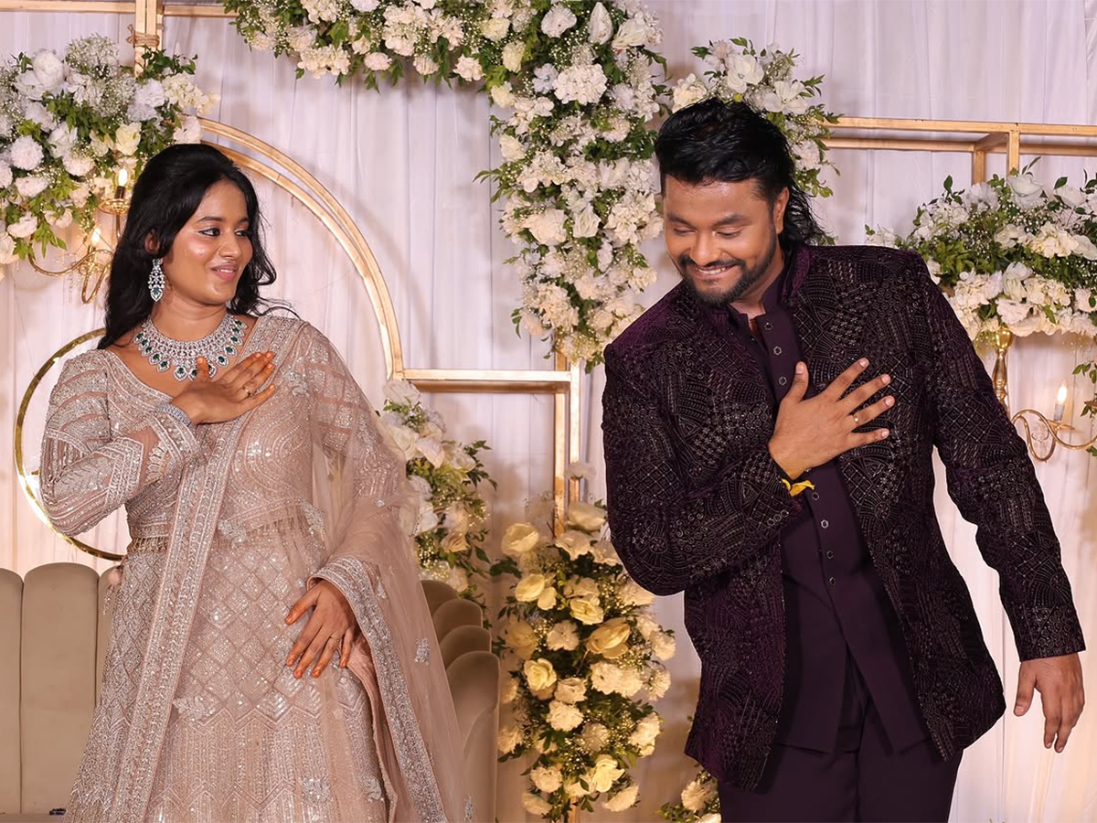 Actress Brigida Saga Engaged With Actor Anand Ram Viral Photos7