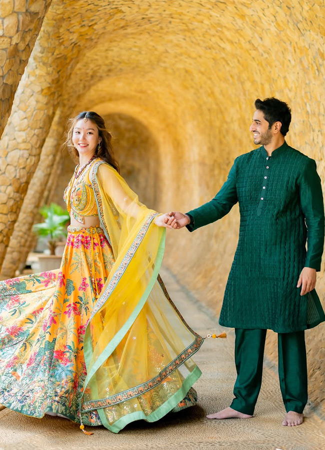 Mahesh Babu Nephew Celebrates Wedding with Korean Bride Photos10