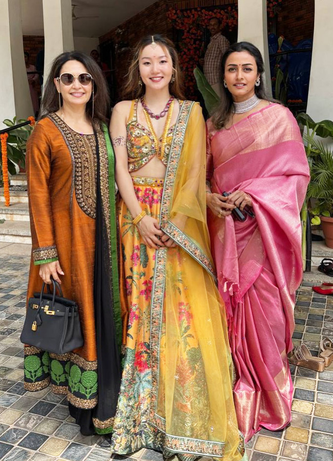 Mahesh Babu Nephew Celebrates Wedding with Korean Bride Photos4