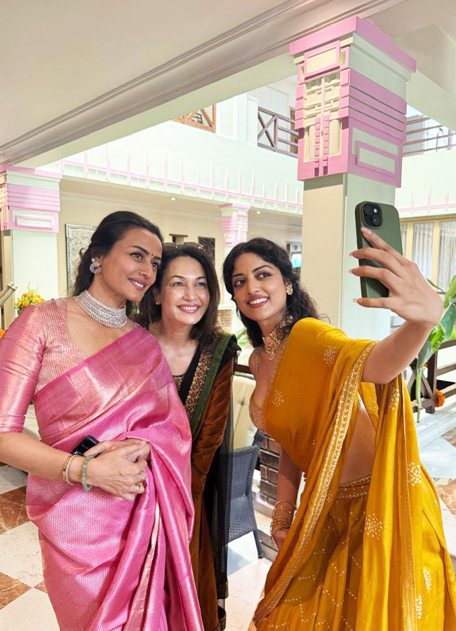 Mahesh Babu Nephew Celebrates Wedding with Korean Bride Photos6