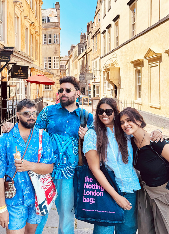 Heroine Hebah Patel Chills on the Streets of London  Stunning Photos11