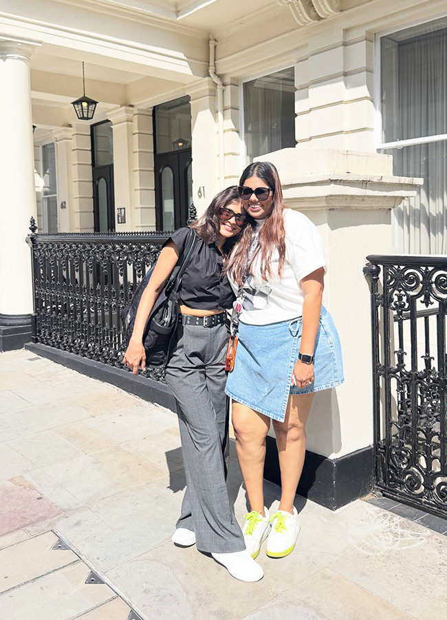 Heroine Hebah Patel Chills on the Streets of London  Stunning Photos6