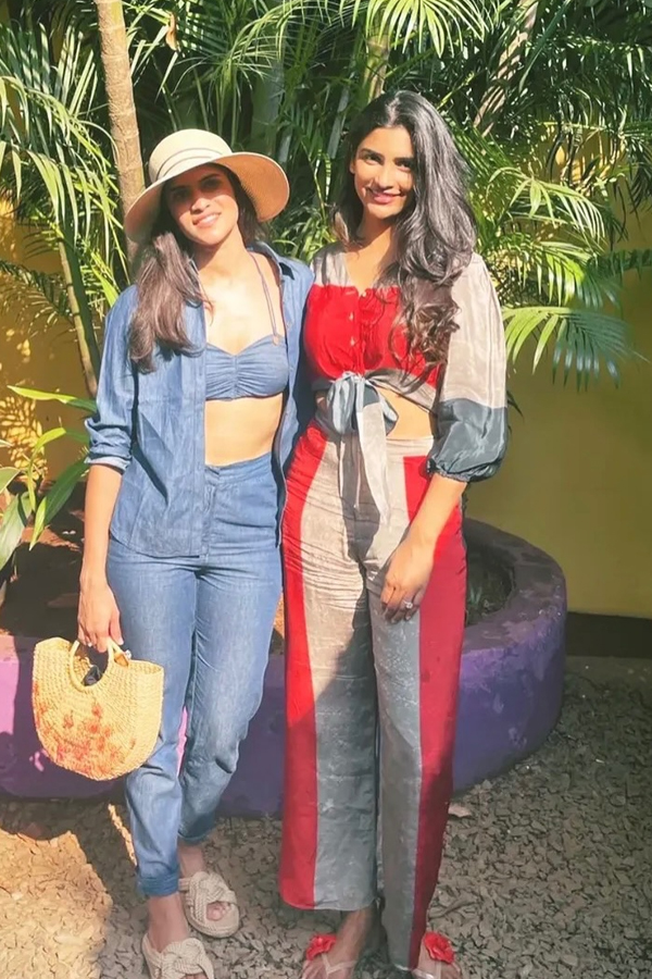 Allu Family Vacation Photos Go Viral as Nayanika Reddy and Sneha Reddy Enjoy Goa Trip photos10