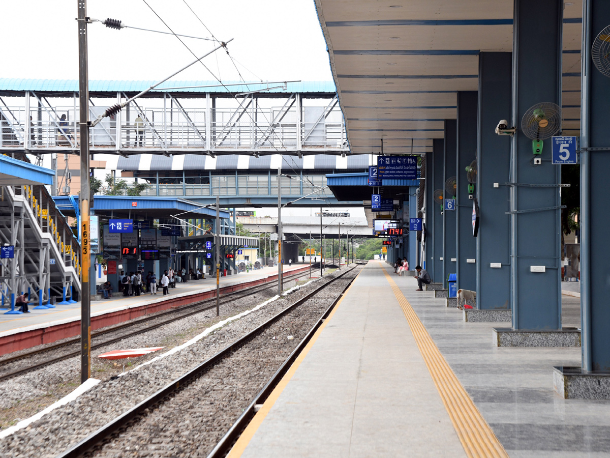 The Hitech City Railway station In Hyderabad Has taken on a New look: Photos5