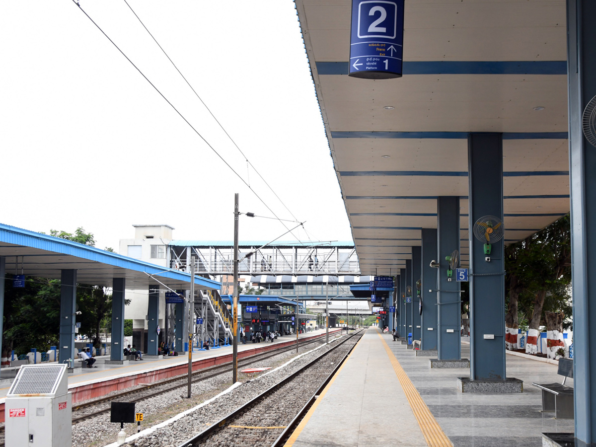 The Hitech City Railway station In Hyderabad Has taken on a New look: Photos6