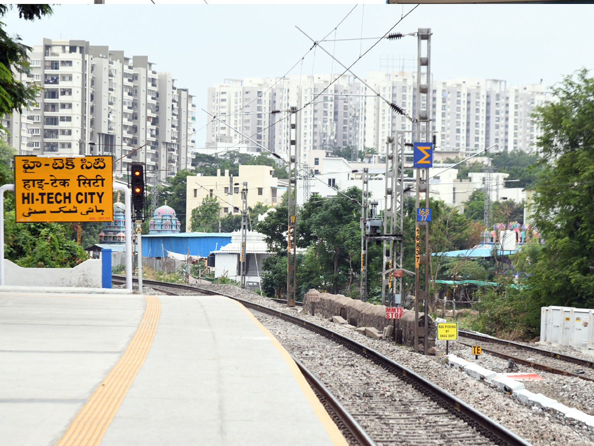 The Hitech City Railway station In Hyderabad Has taken on a New look: Photos8