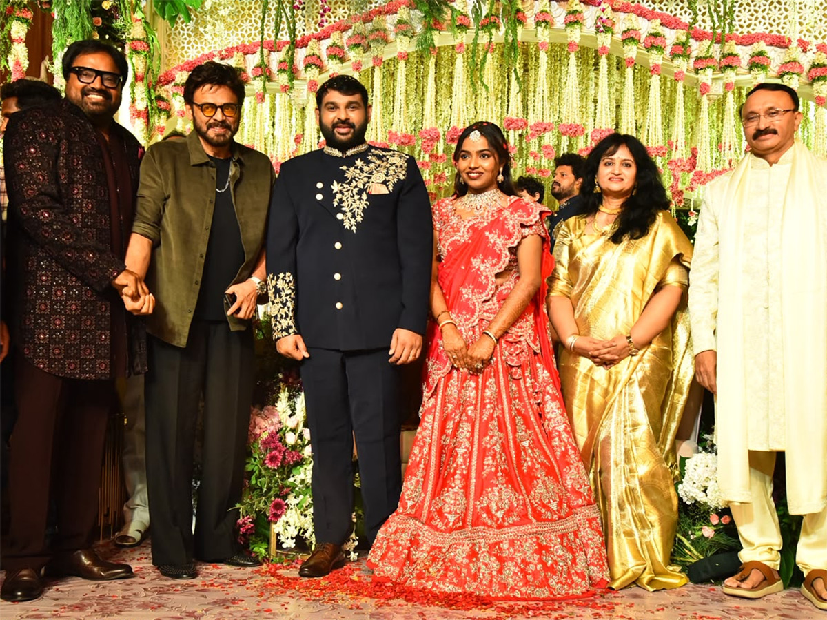 Director Meher Ramesh Daughter Wedding Reception11