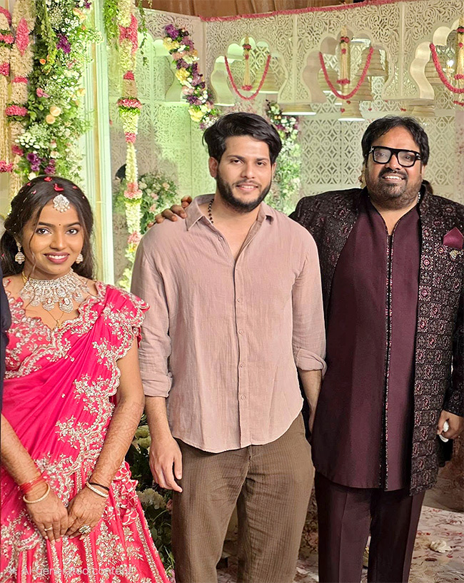 Director Meher Ramesh Daughter Wedding Reception4