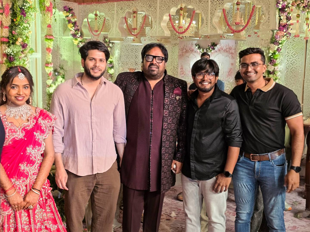 Director Meher Ramesh Daughter Wedding Reception6
