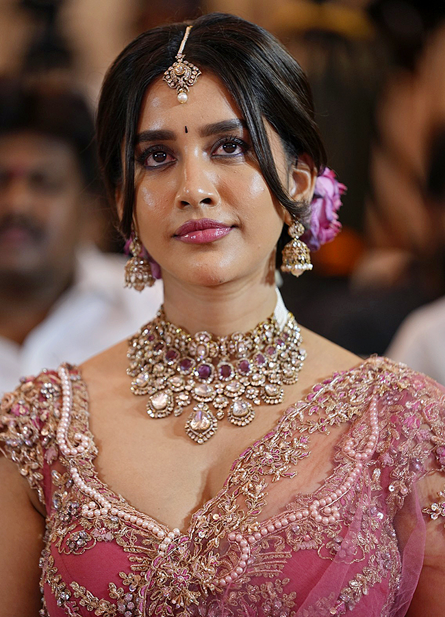 Nagabandham Movie Promotions At Nabha Natesh HD Photos13