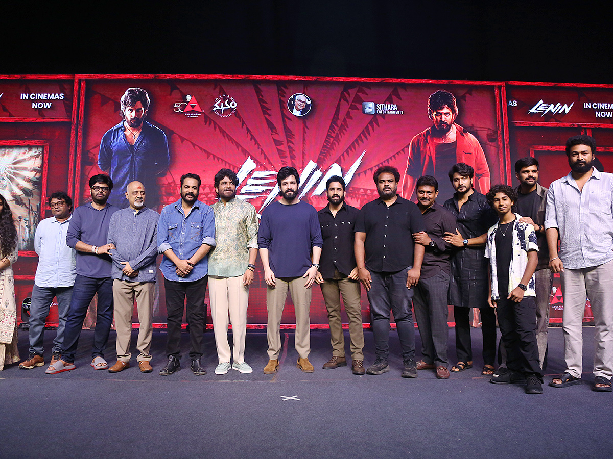 Akhil Akkineni LENIN BlockBuster Success Meet Event HD Photos4