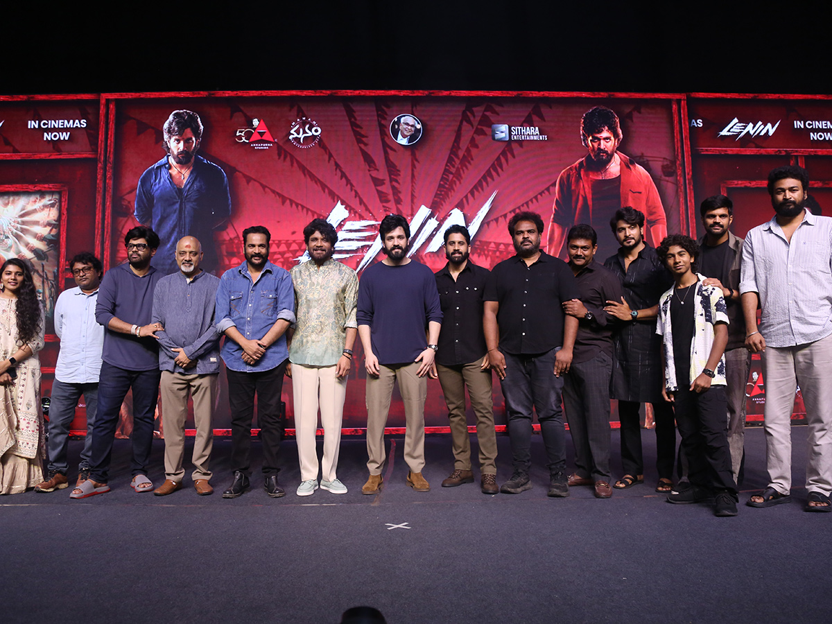Akhil Akkineni LENIN BlockBuster Success Meet Event HD Photos5