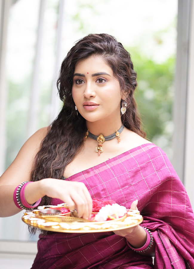 Rashi Singh Looks Graceful in a Traditional Saree Photos6