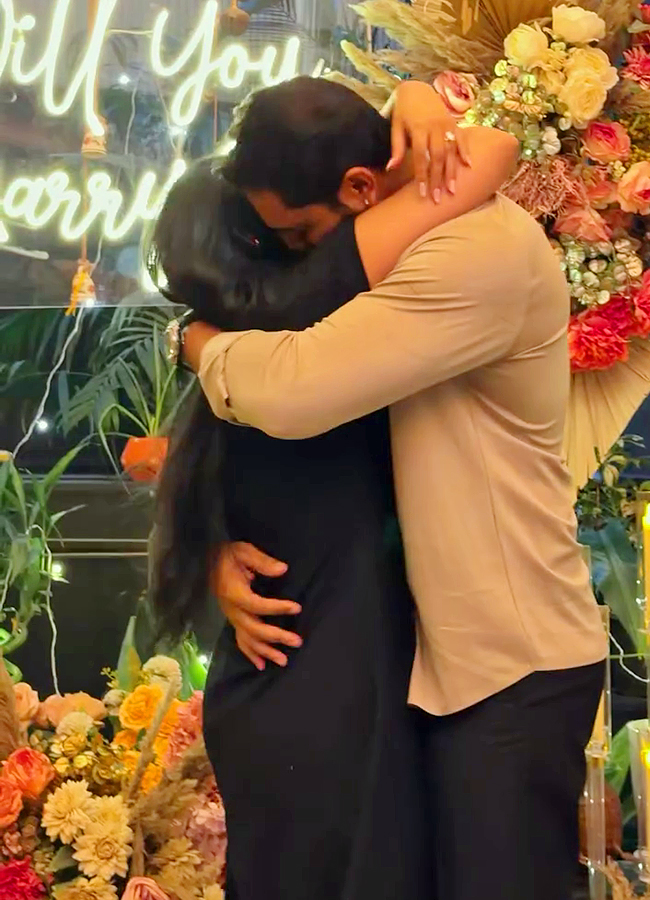 Tollywood Actor Prince Cecil Proposed to His Girlfriend viral photos8
