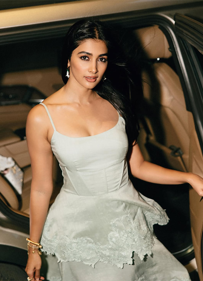 Jana Nayagan Movie : Actress Pooja Hegde Trending Photos5