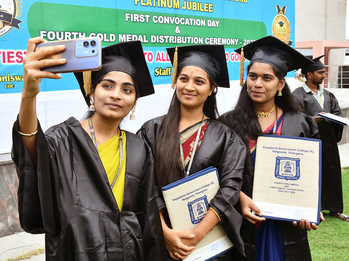 Nagarjuna Government College First Convocation At Nalgonda1
