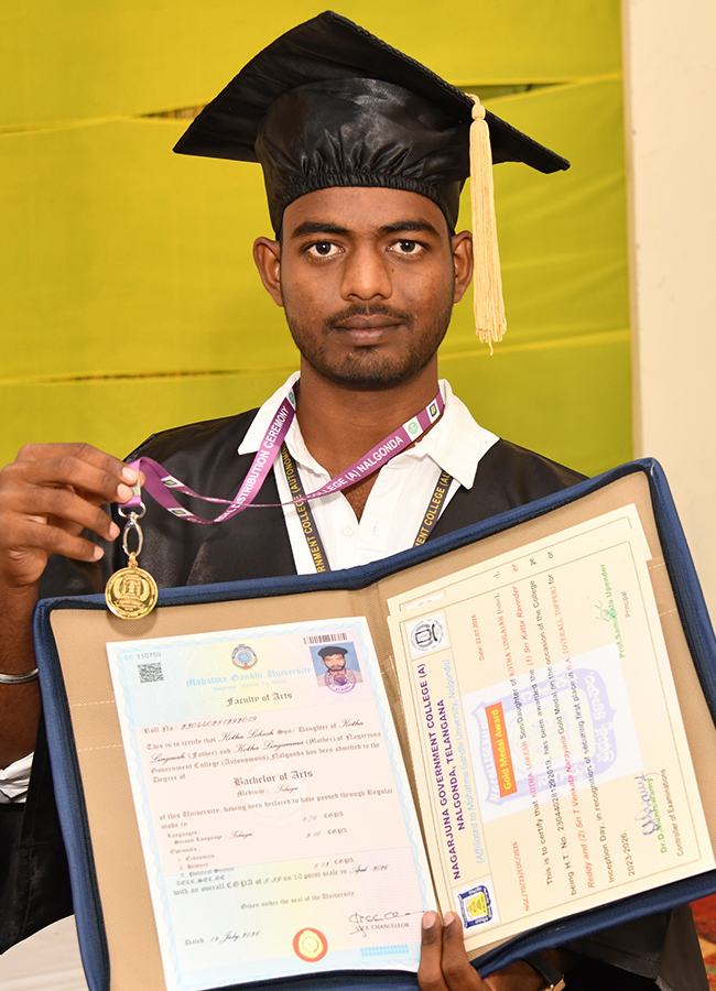 Nagarjuna Government College First Convocation At Nalgonda10