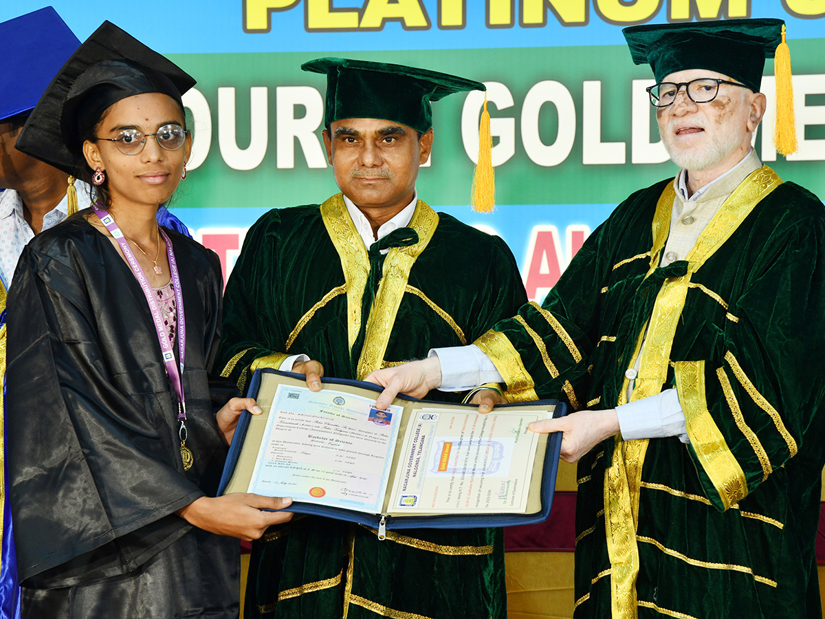Nagarjuna Government College First Convocation At Nalgonda16