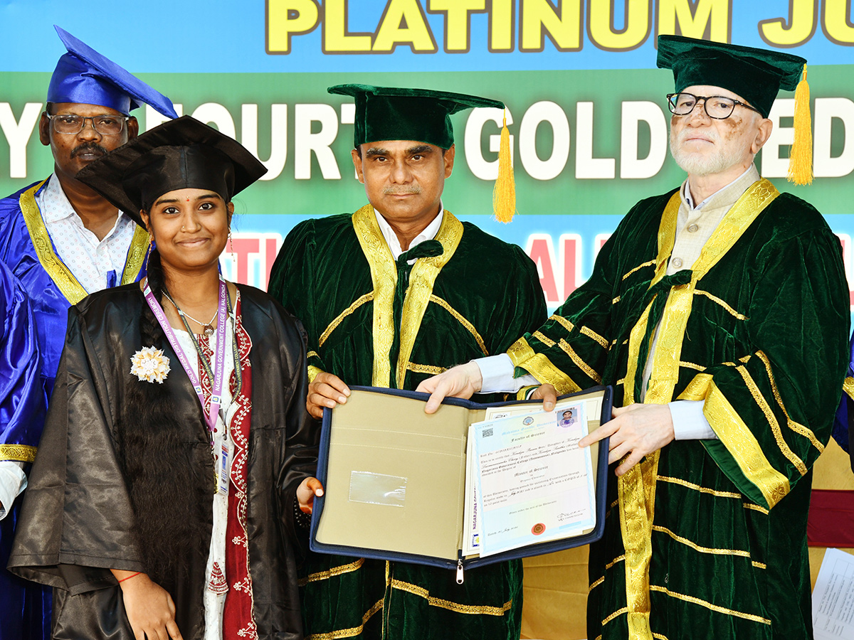 Nagarjuna Government College First Convocation At Nalgonda24