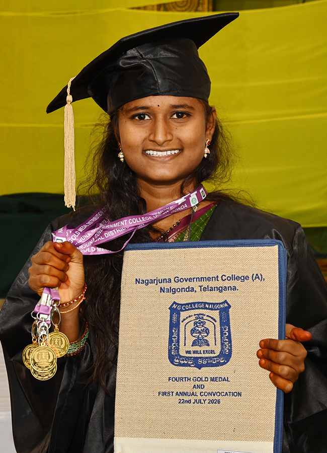 Nagarjuna Government College First Convocation At Nalgonda5