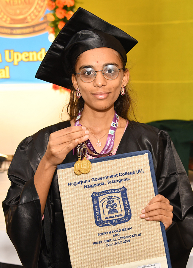 Nagarjuna Government College First Convocation At Nalgonda7