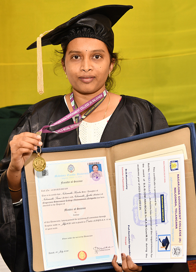 Nagarjuna Government College First Convocation At Nalgonda8