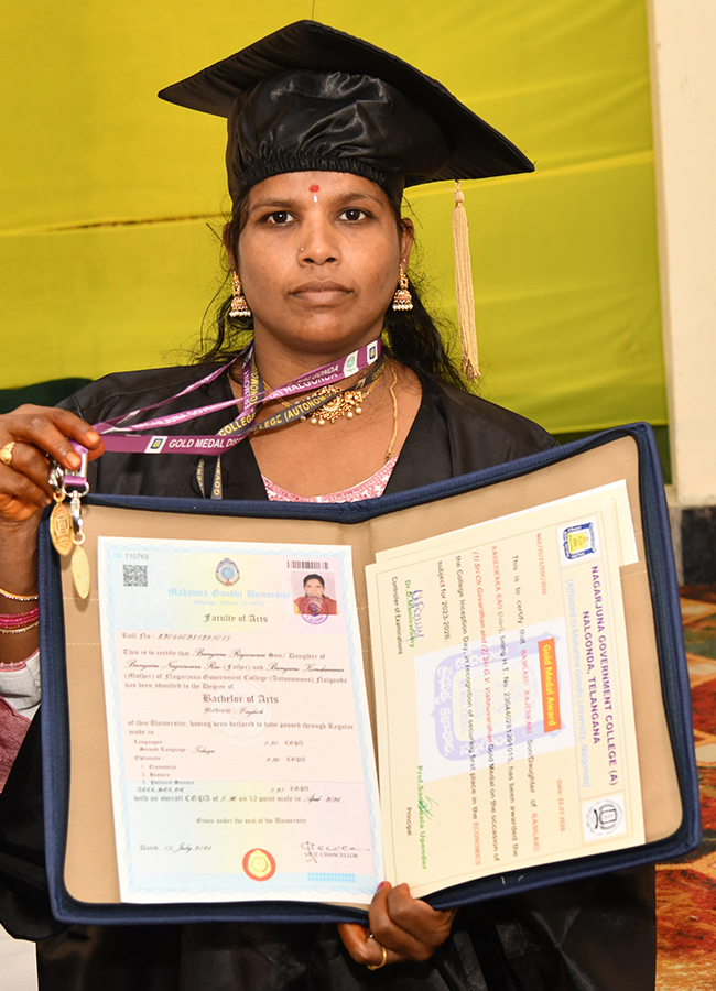 Nagarjuna Government College First Convocation At Nalgonda9