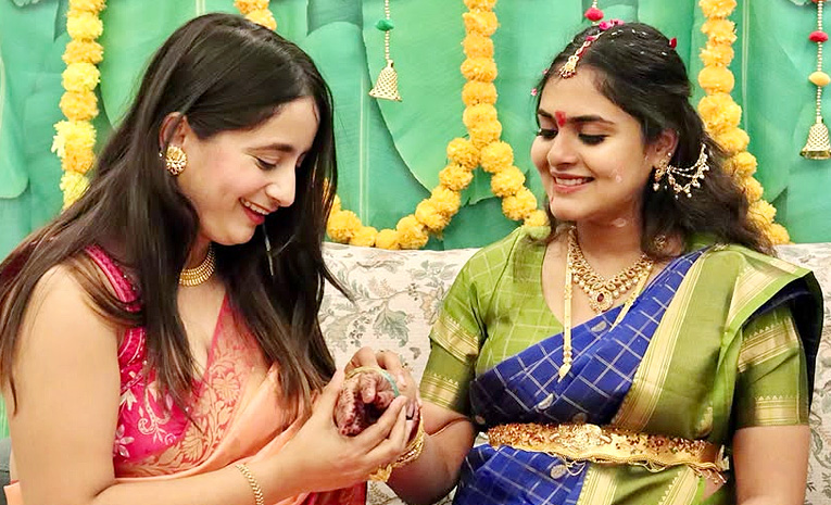 Actress Kerintha Fame Sukrithi Baby Shower Photos4
