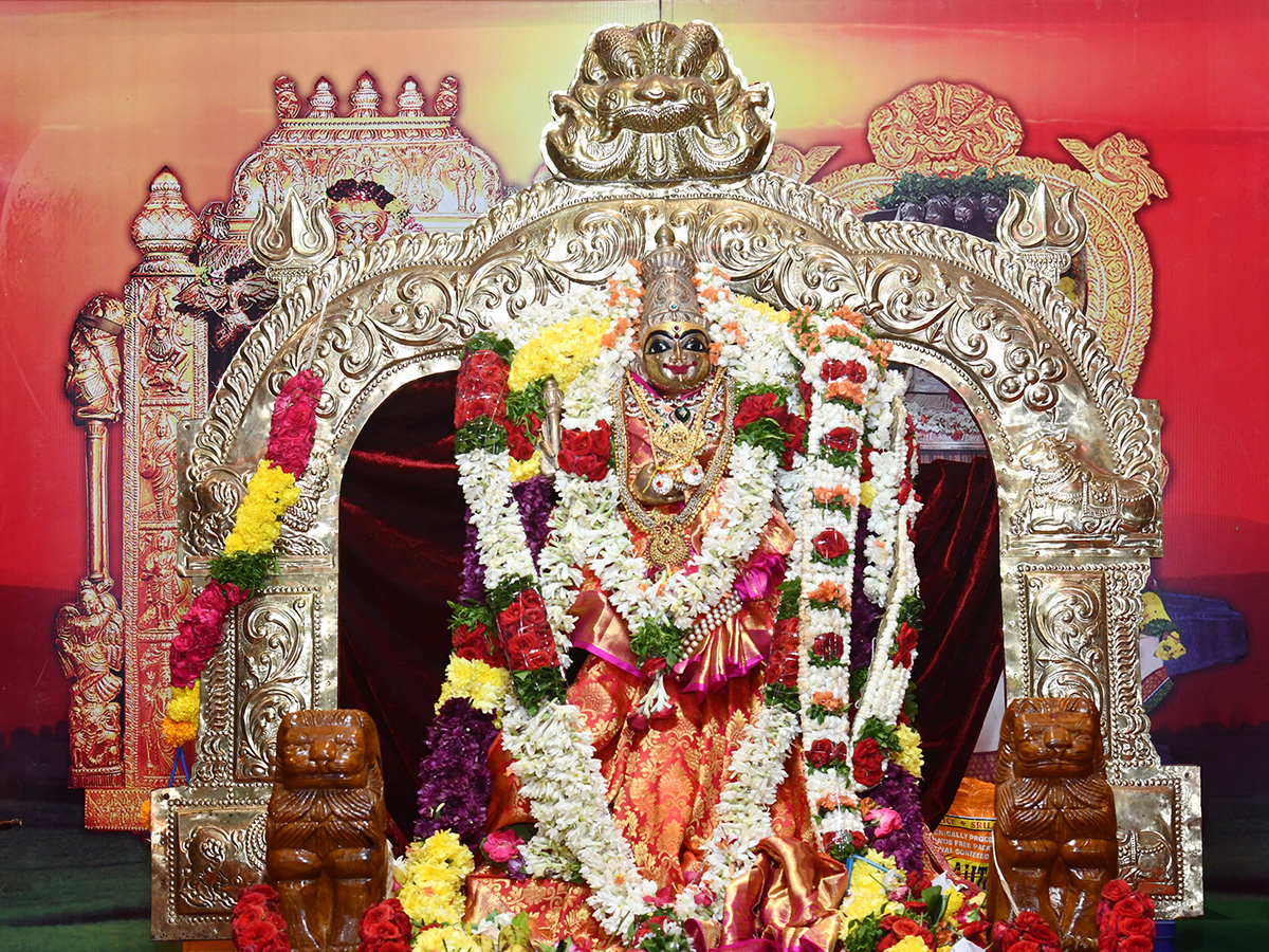 Vijayawada Grandeur Ashadam Sare At Indrakeeladri Temple21