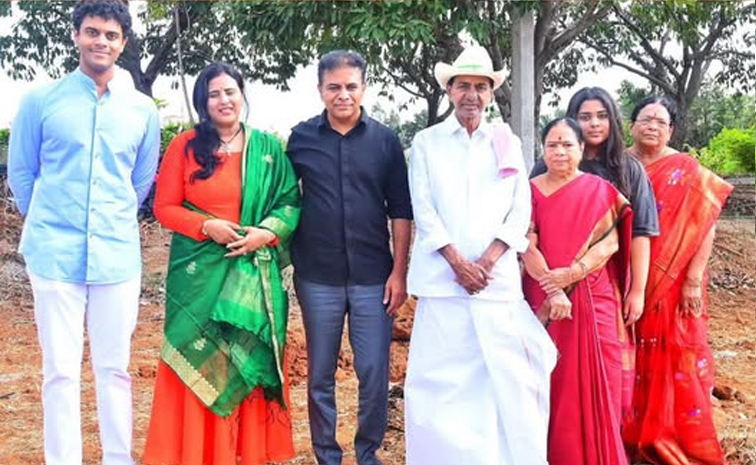 KTR Birthday Celebrations In KCR Farmhouse Photos3