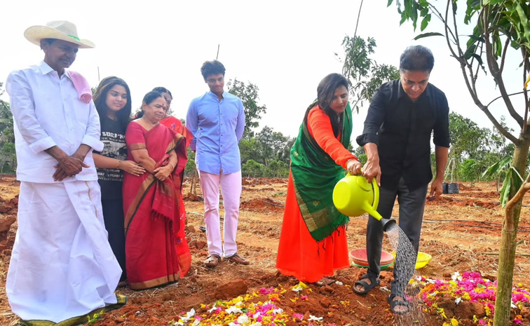 KTR Birthday Celebrations In KCR Farmhouse Photos6
