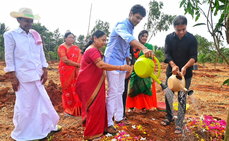 KTR Birthday Celebrations In KCR Farmhouse Photos7