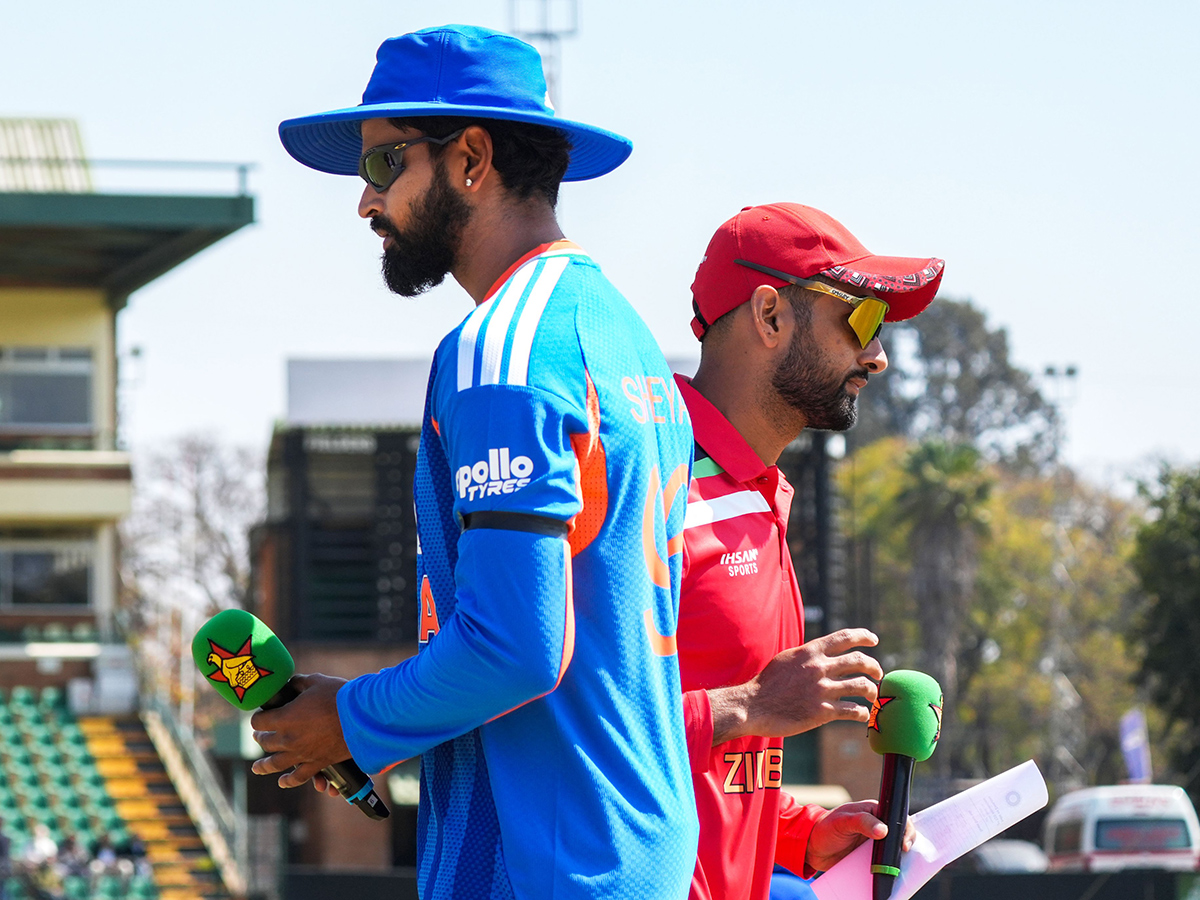 T20 cricket match between Zimbabwe and India in Harare3