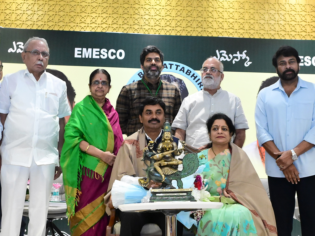 Chiranjeevi Speech about Satish Reddy at at BV Pattabhiram Award12