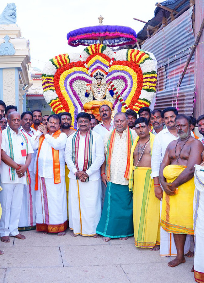 Dharmaraja Swamy Brahmotsavam Held Grandly In Srikalahasti24