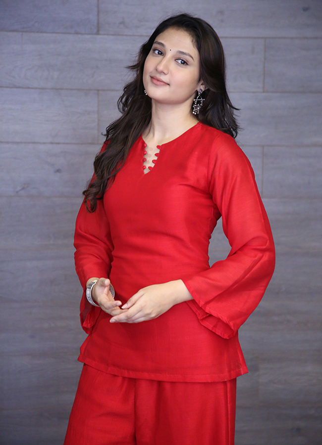 Actress Ritika Nayak At The Promotions of Korean Kanakaraju9