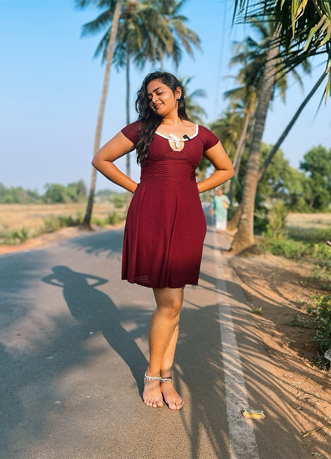 Chandramukhi Child Actress Praharshitha Srinivasan Stunning New Look Photos Trending2