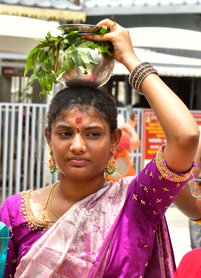Shakambari Utsavam at the Kanaka Durga Temple atop Indrakeeladri in Vijayawada10