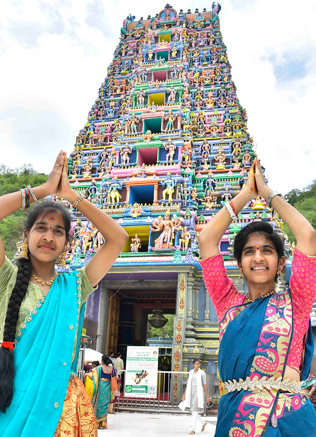 Shakambari Utsavam at the Kanaka Durga Temple atop Indrakeeladri in Vijayawada11