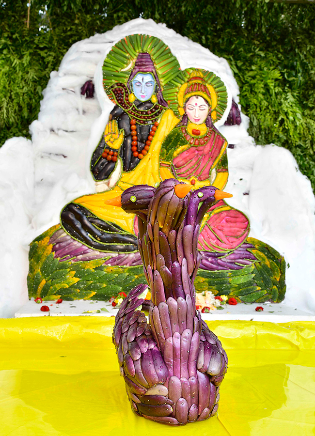 Shakambari Utsavam at the Kanaka Durga Temple atop Indrakeeladri in Vijayawada13
