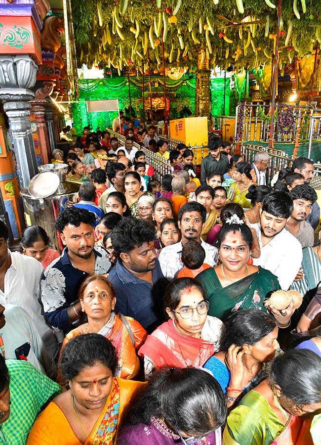 Shakambari Utsavam at the Kanaka Durga Temple atop Indrakeeladri in Vijayawada17