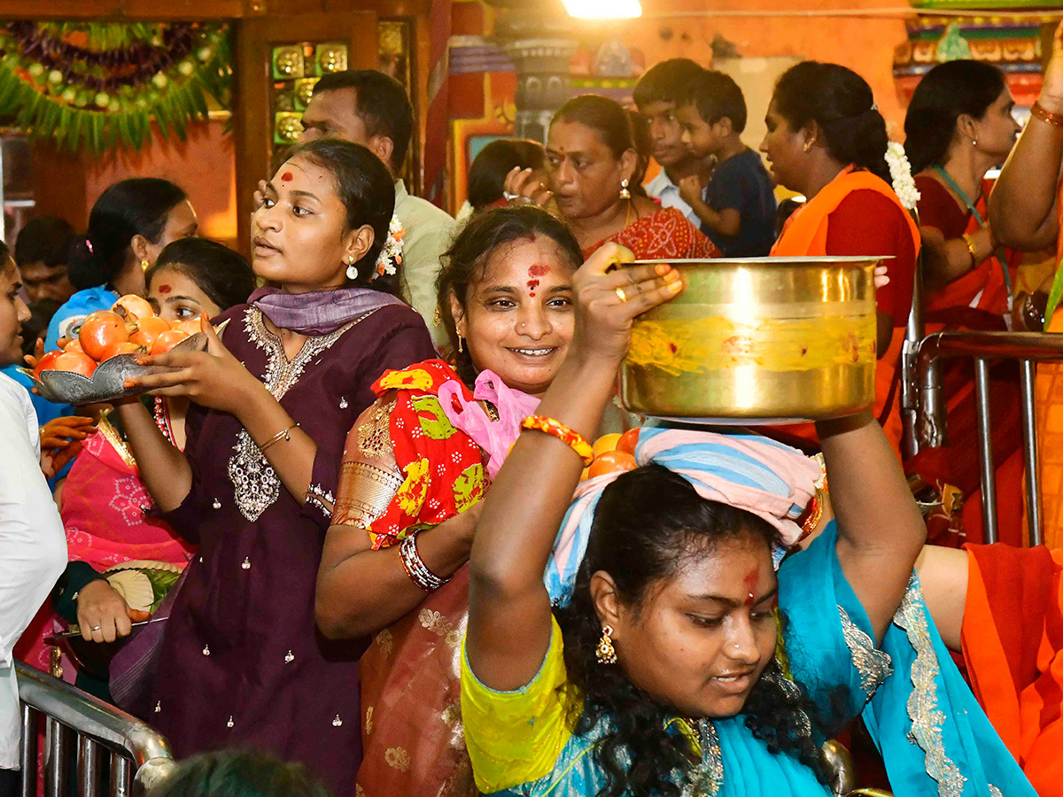 Shakambari Utsavam at the Kanaka Durga Temple atop Indrakeeladri in Vijayawada21