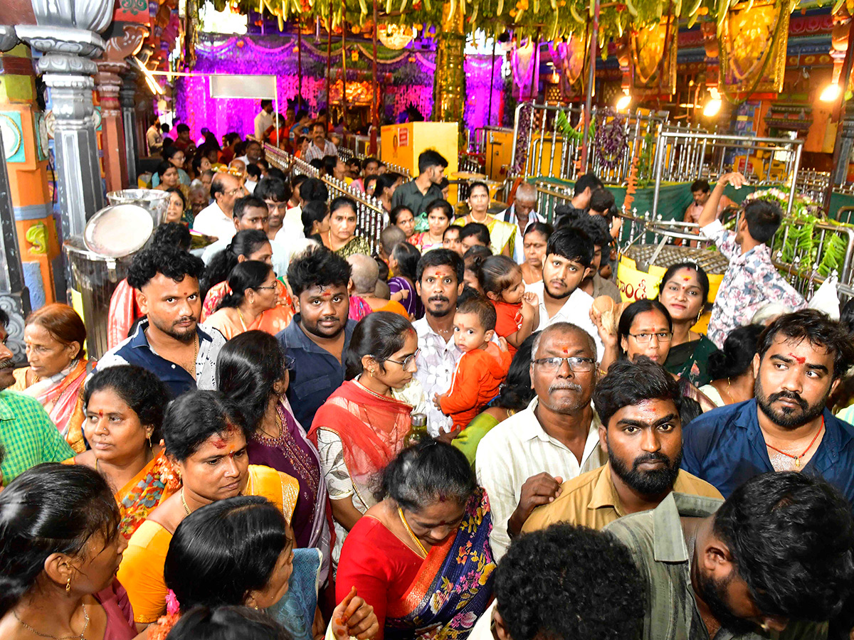 Shakambari Utsavam at the Kanaka Durga Temple atop Indrakeeladri in Vijayawada22