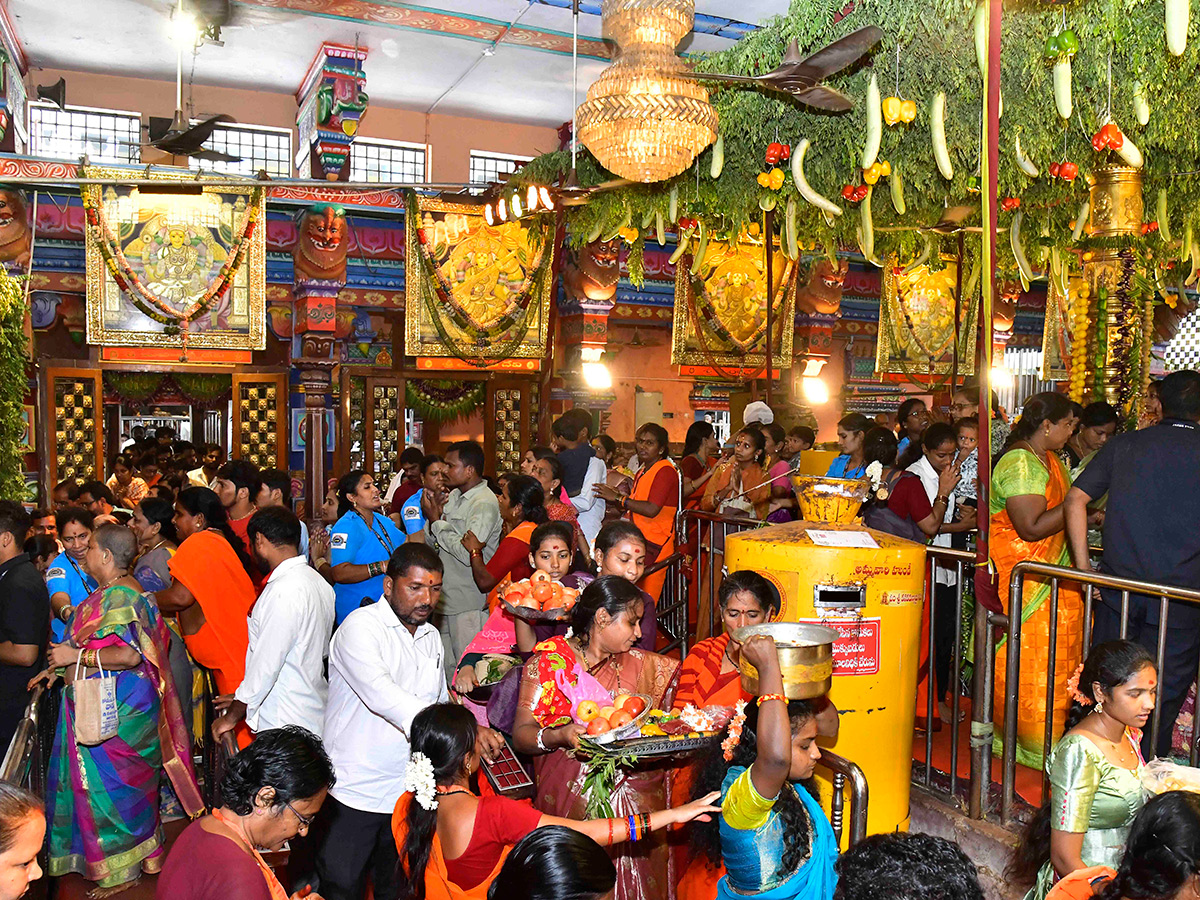 Shakambari Utsavam at the Kanaka Durga Temple atop Indrakeeladri in Vijayawada23